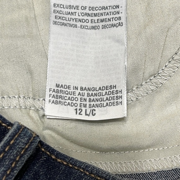 Signature by Levi Strauss & Co. Modern Skinny Dark Wash Jeans Size 12 L/C - Picture 8 of 13